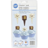 Wilton Pirate Candypick Chocolate Mold- Cupcake Picks
