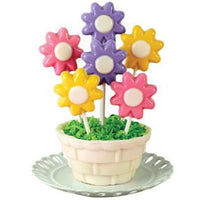 Wilton Dancing Daisy Lollipop Chocolate Mold - Spring Flowers Floral Sucker