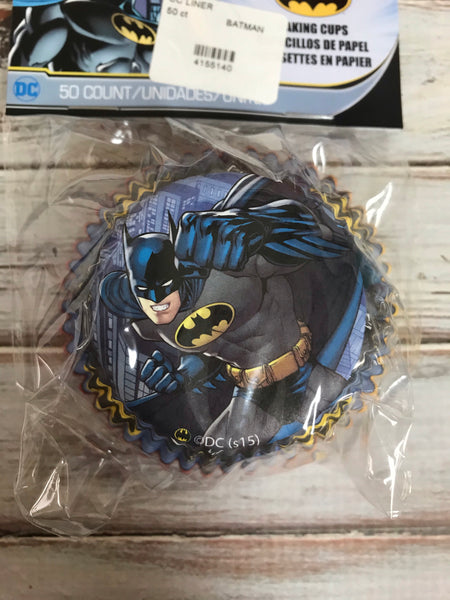 Batman Standard CupCake Liners 50 count